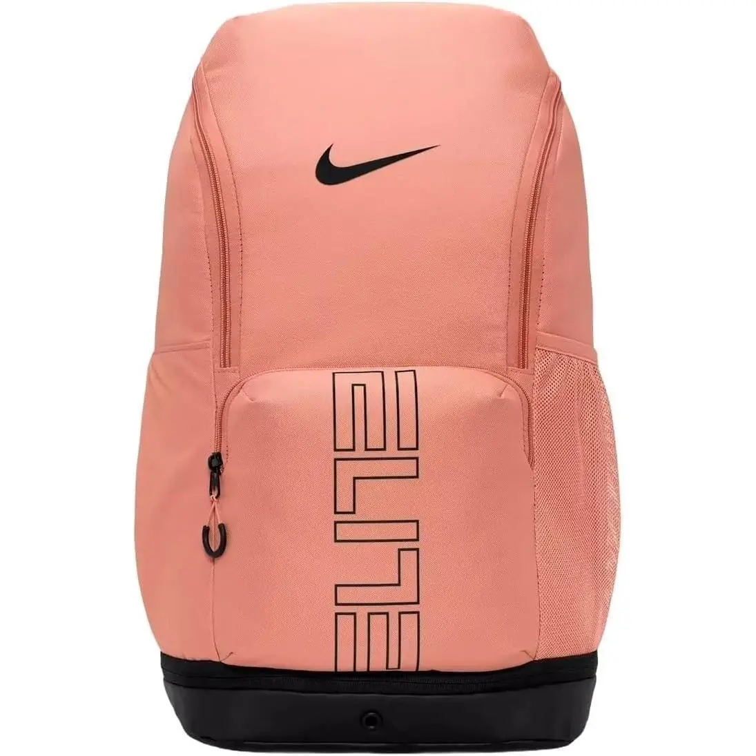 Nike Varsity Elite Backpack 32L Bubble Strap Safety Orange/black/wolf Grey OS