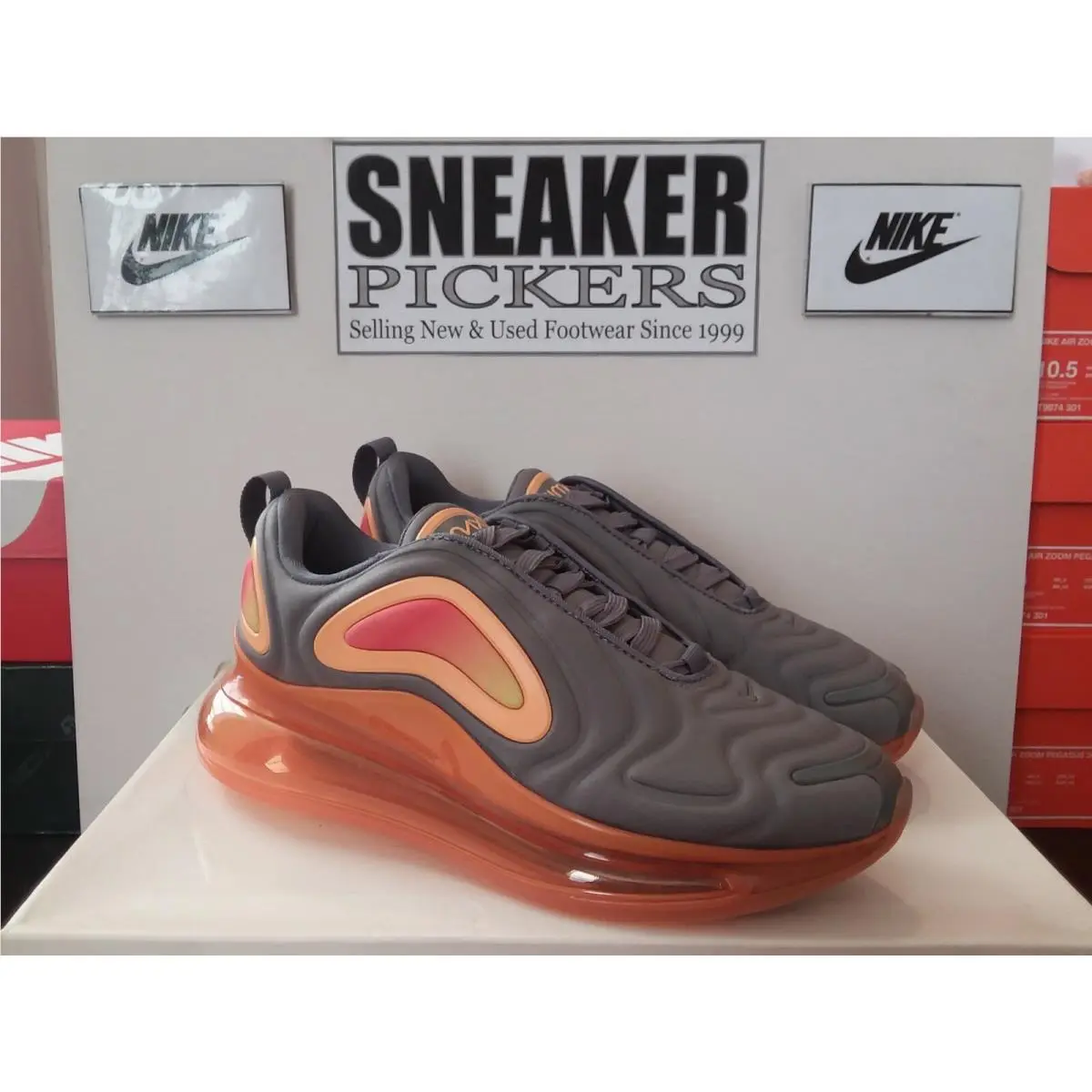 Nike shoes - Nike Air Max 720 - Air Max - Gray (UPC: 192499822031) 2