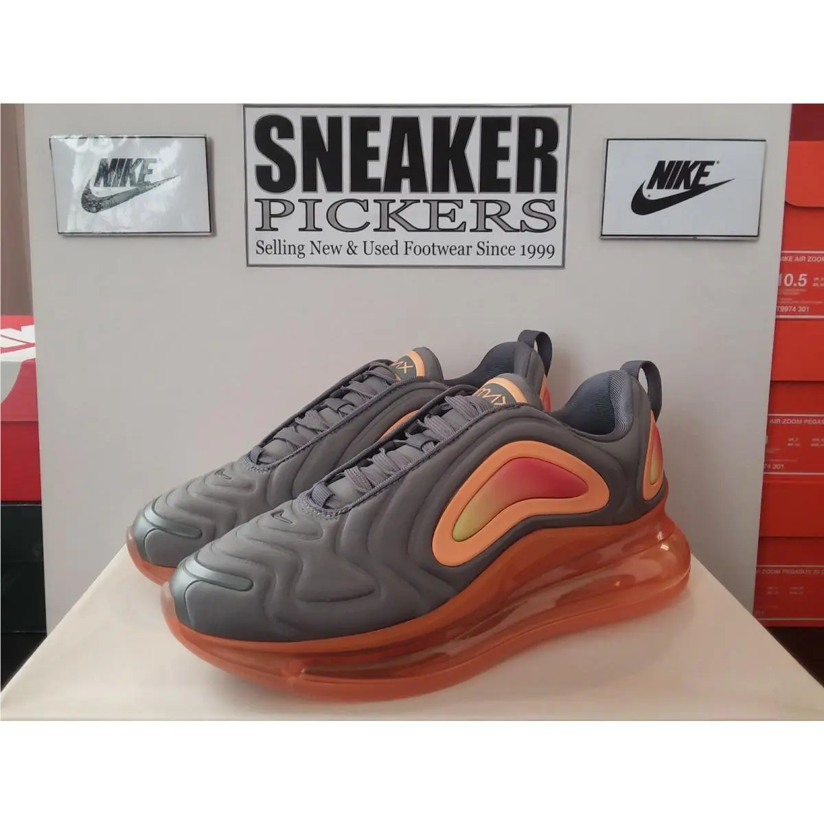 Nike shoes - Nike Air Max 720 - Air Max - Gray (UPC: 192499822031) 5