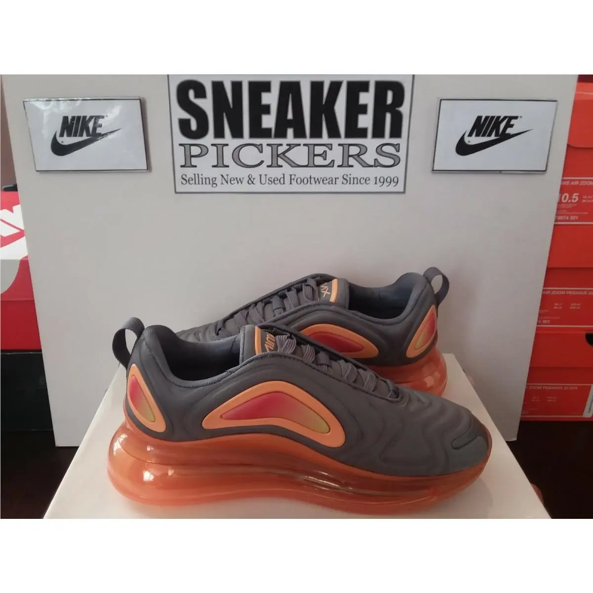 Nike shoes - Nike Air Max 720 - Air Max - Gray (UPC: 192499822031) 9