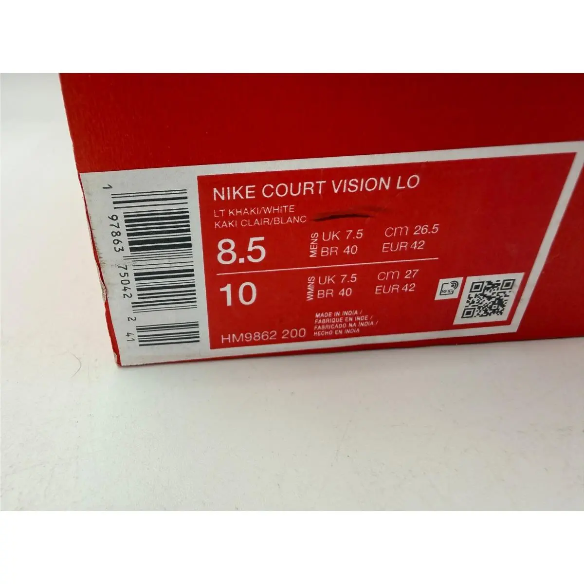 Nike shoes - Nike Court Vision Lo - Court Vision - Beige 0