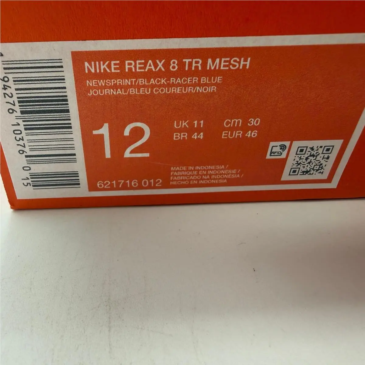 Nike shoes - Nike Reax 8 TR Mesh - Gray 0