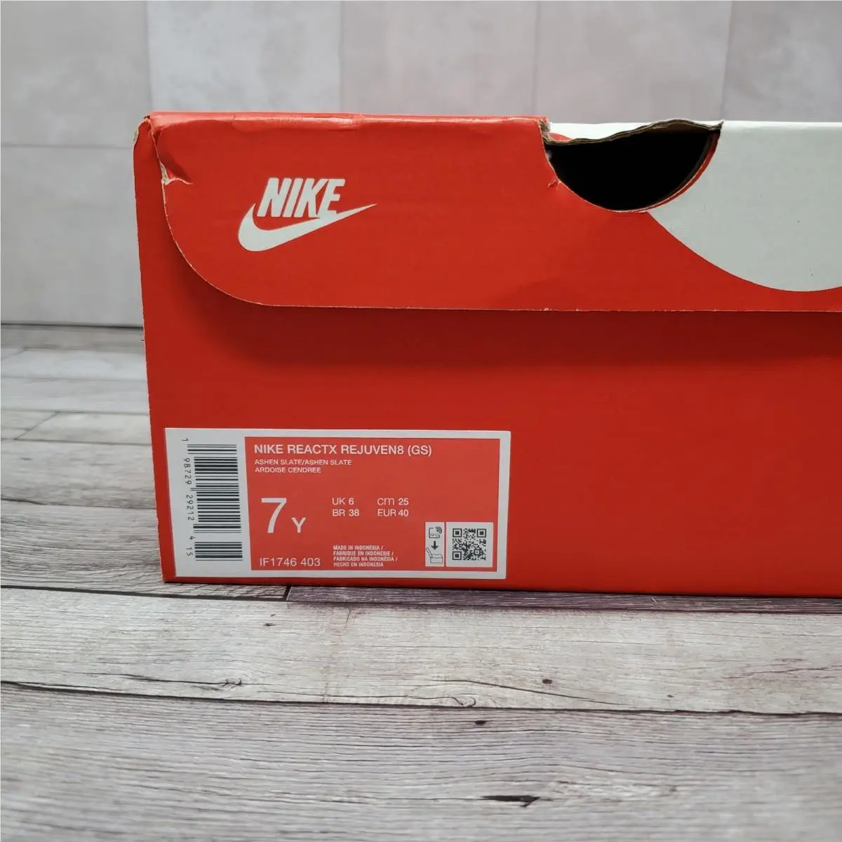 Nike shoes - Nike ReactX Rejuven8 - ReactX - Blue 8