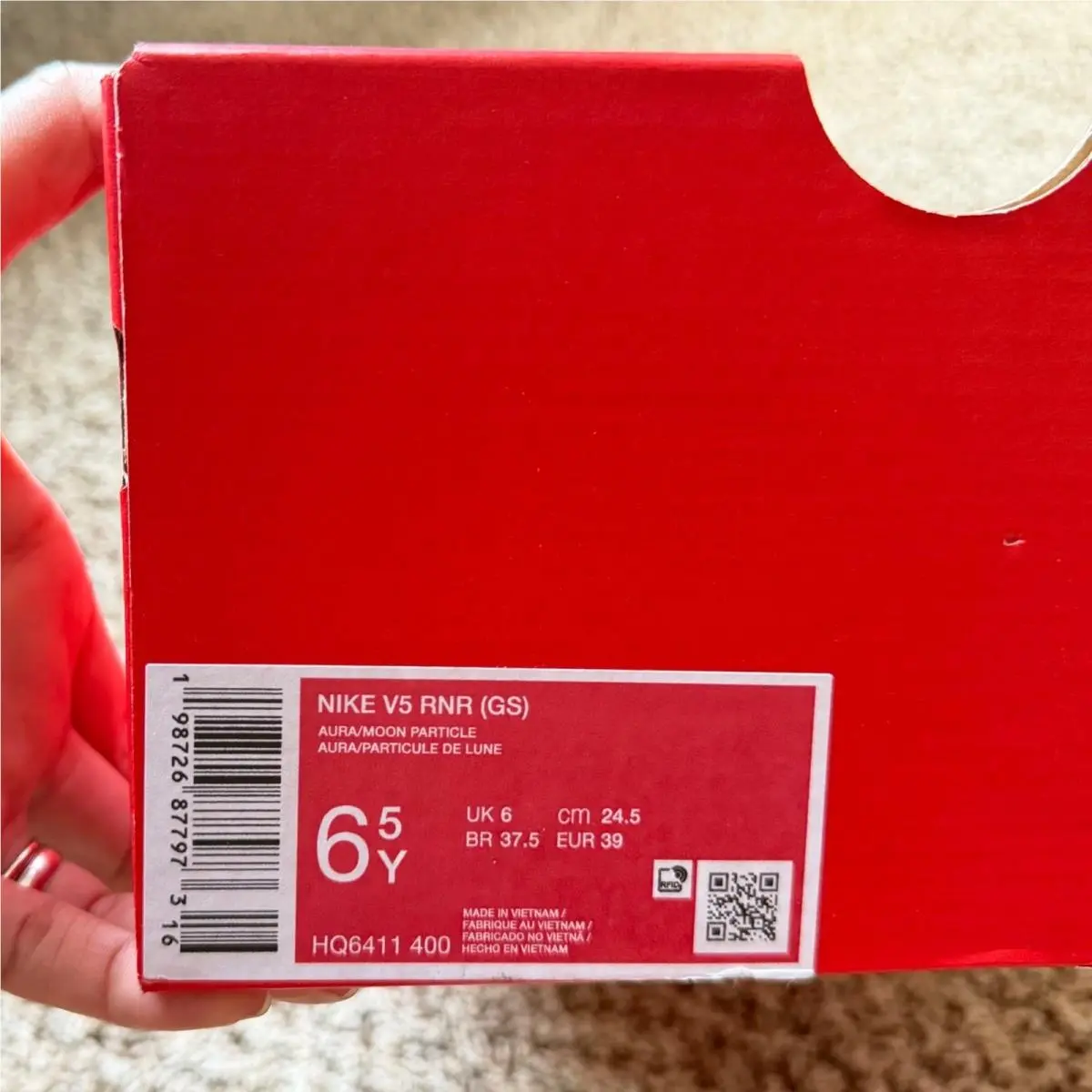 Nike shoes - Nike V5 RNR - RNR - Blue/ White/ Rose Gold 11