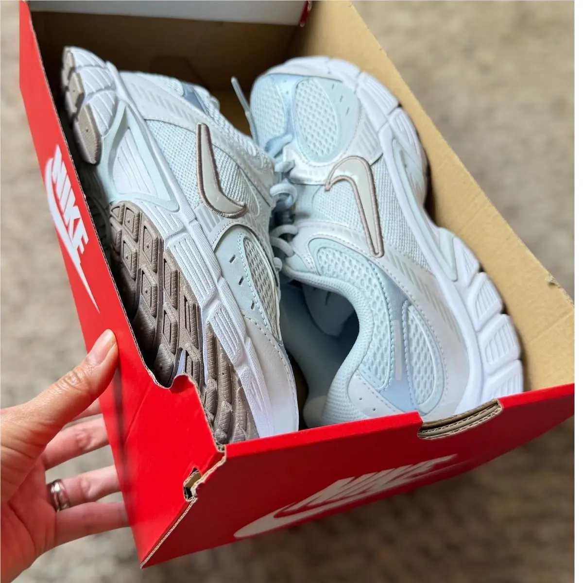 Nike shoes - Nike V5 RNR - RNR - Blue/ White/ Rose Gold 10