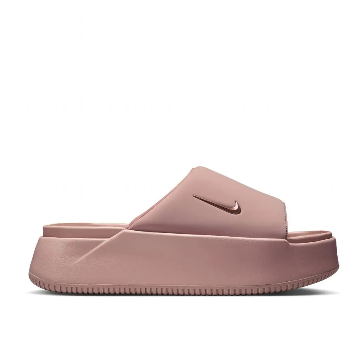 Size 9  Calm Elevation Women`s Slide Sandal - Pale Pink by Nike