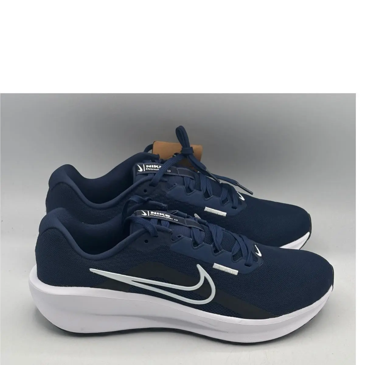 Nike Downshifter 13 Shoes Mens Size 9 Midnight Navy Pure Platinum FD6454 400