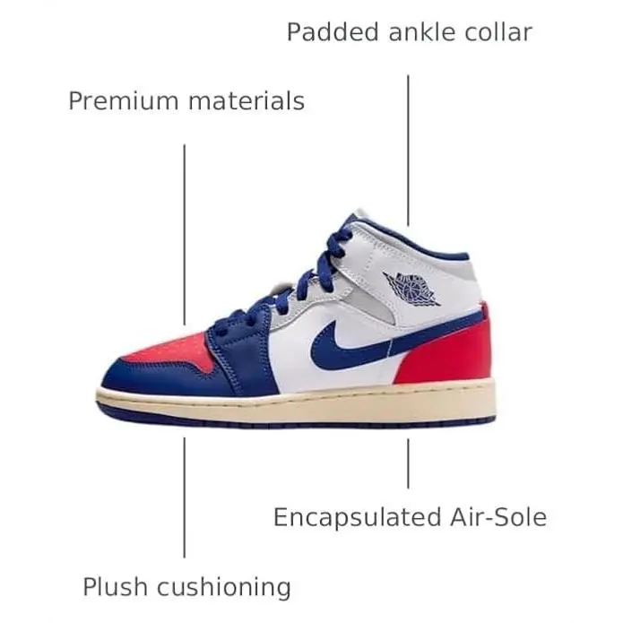Nike shoes - Air Jordan 1 - Air - Multicolor (UPC: 198482632915) 0