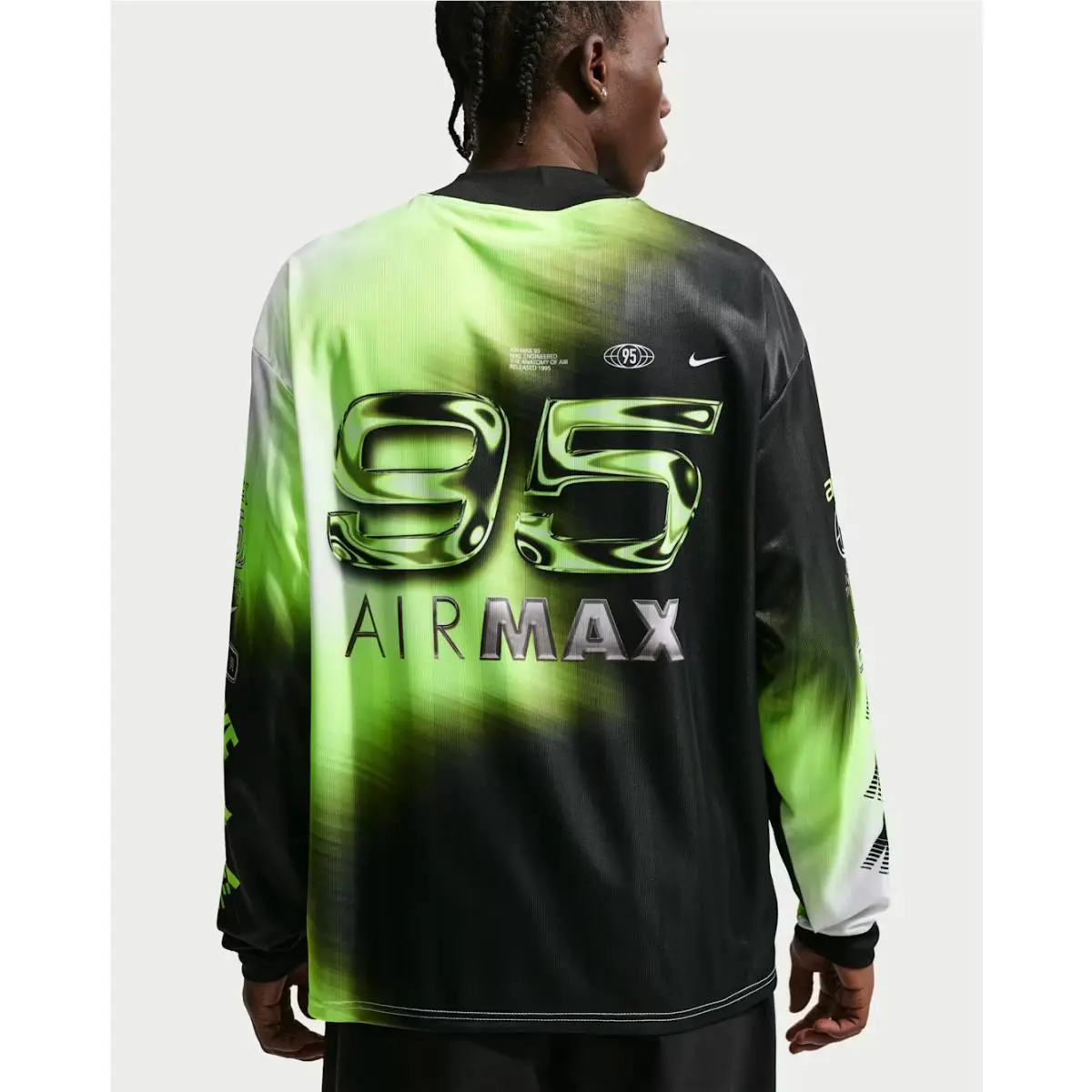 Nike clothing - VOLT/BLACK/WHITE (UPC: 198728549434) 0