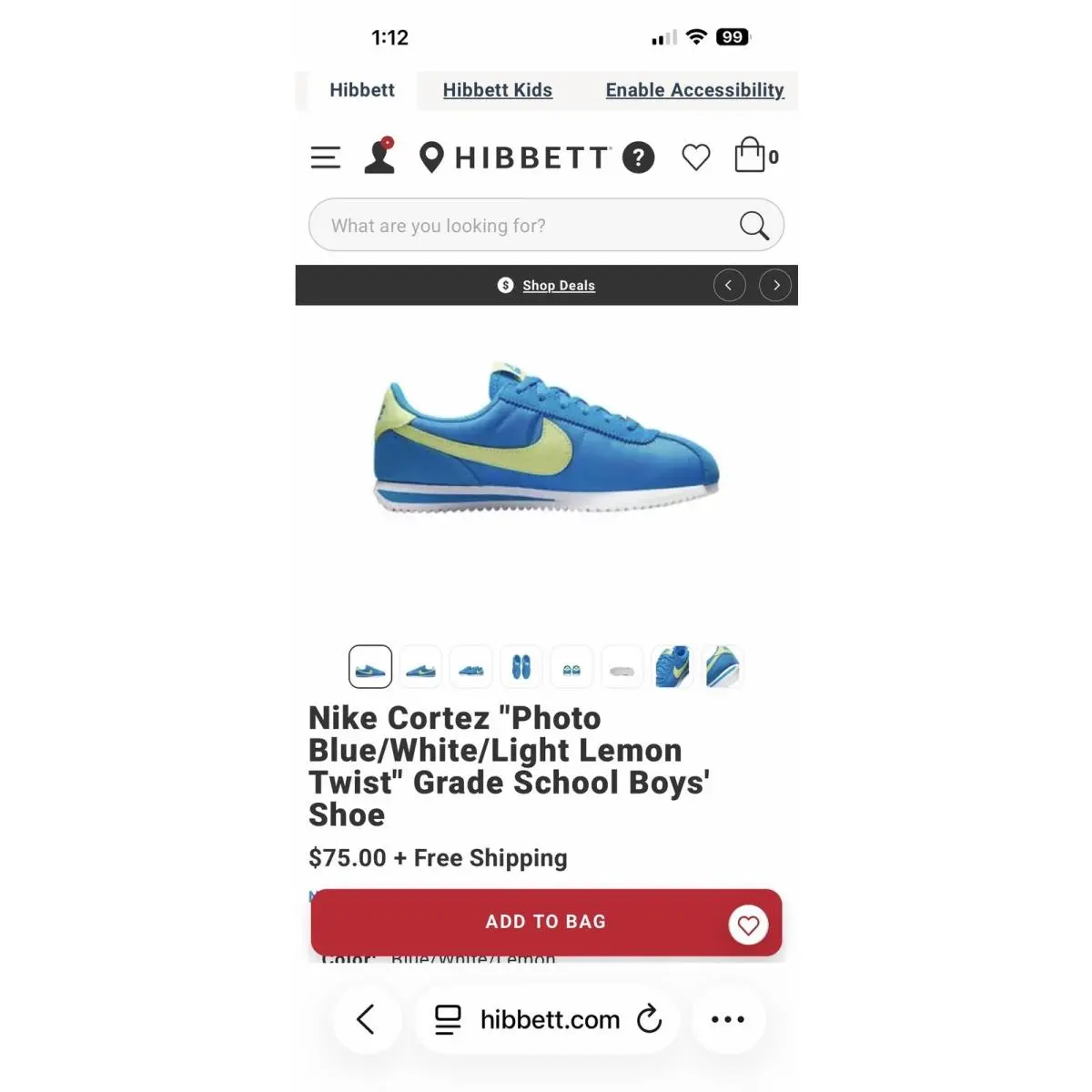 Nike shoes - Cortez BG - Cortez - IB7748-406 - Photo Blue, Light Lemon Twist, White 4