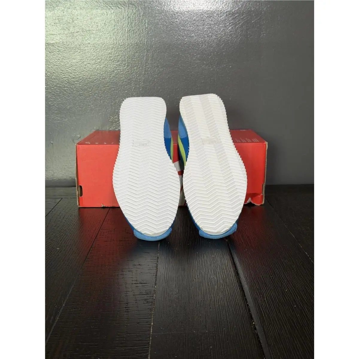 Nike shoes - Cortez BG - Cortez - IB7748-406 - Photo Blue, Light Lemon Twist, White 1