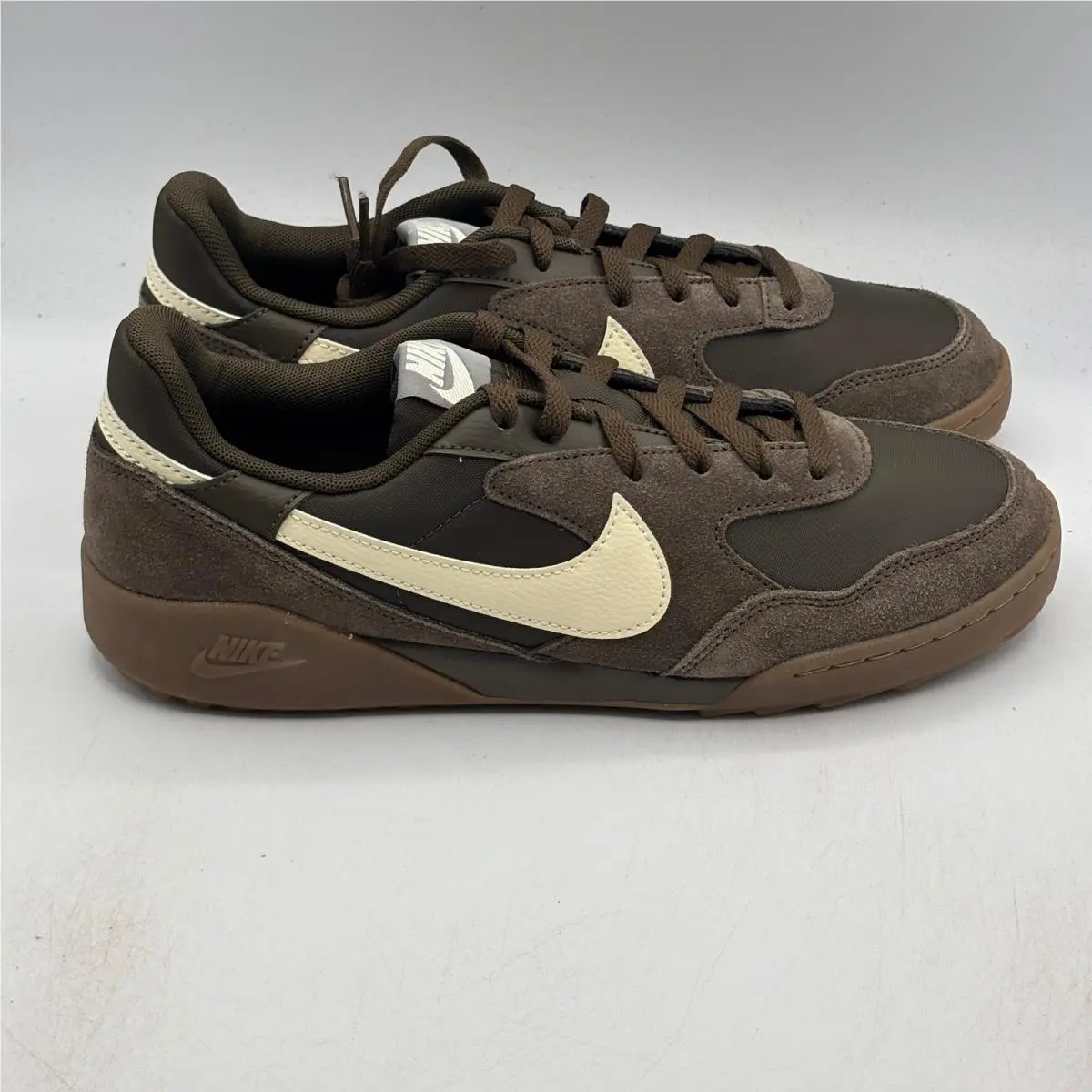Nike Terra Manta Sde Sneakers Mens 8.5 Dark Hazel Coconut Milk Suede IB7254-201
