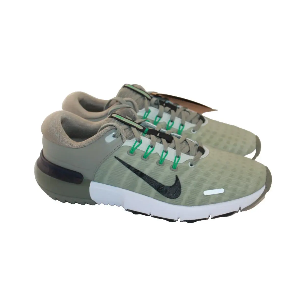Nike Free Golf NN Men Golf Shoes Light Army Silver Black FN0332-300 Men`s S-10