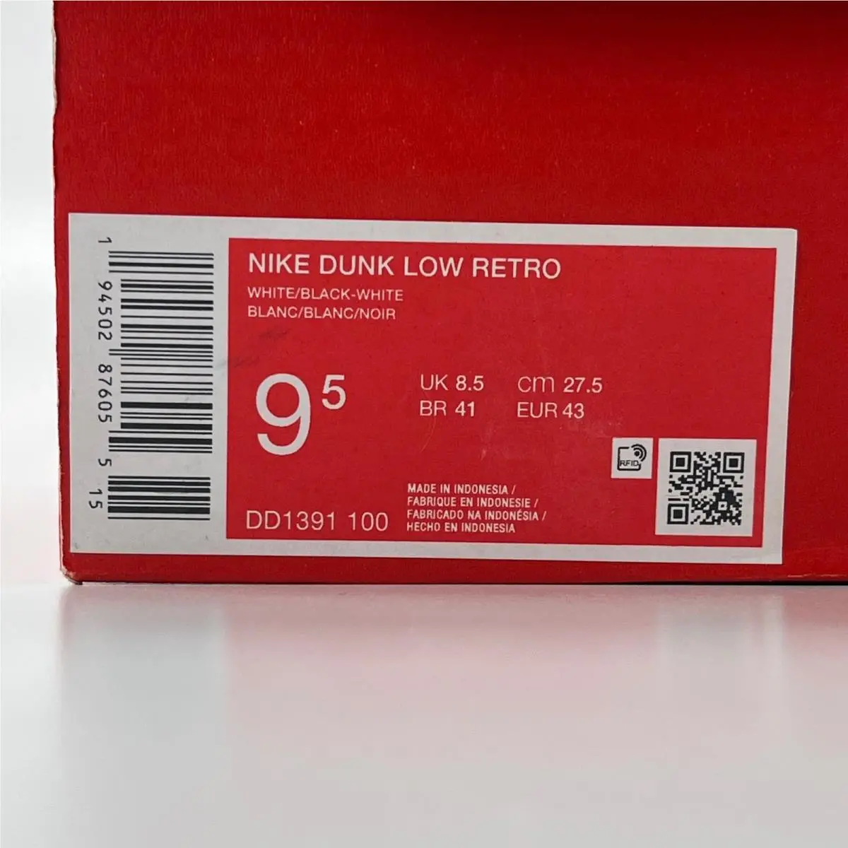 Nike shoes - Nike Dunk Low Retro - Dunk Low Retro - White 7
