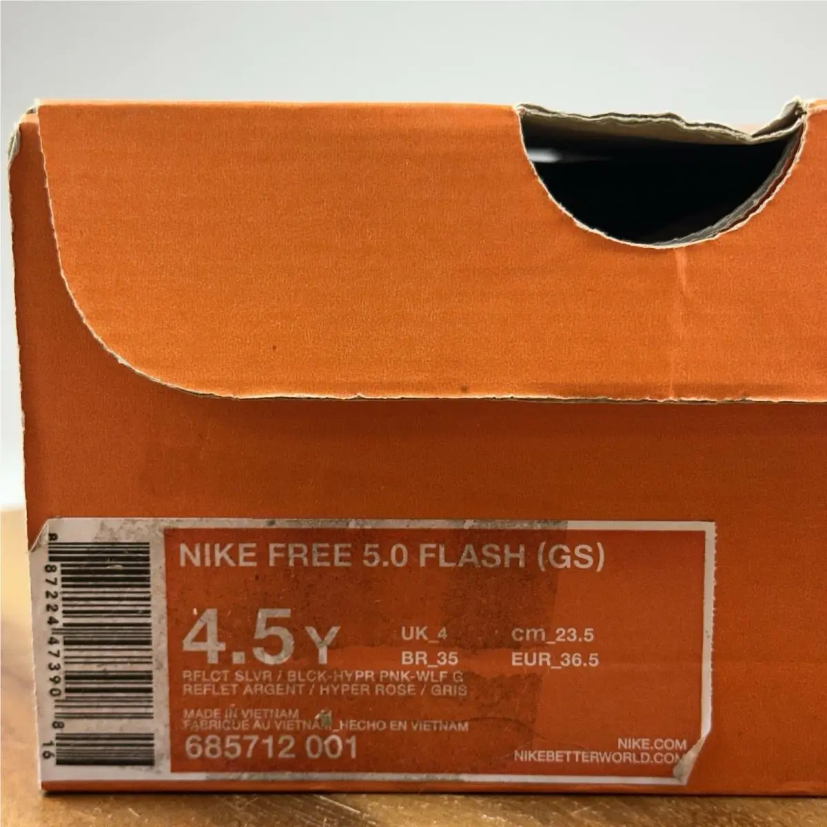 Nike shoes - Nike Free 5.0 GS - Free - Silver 6