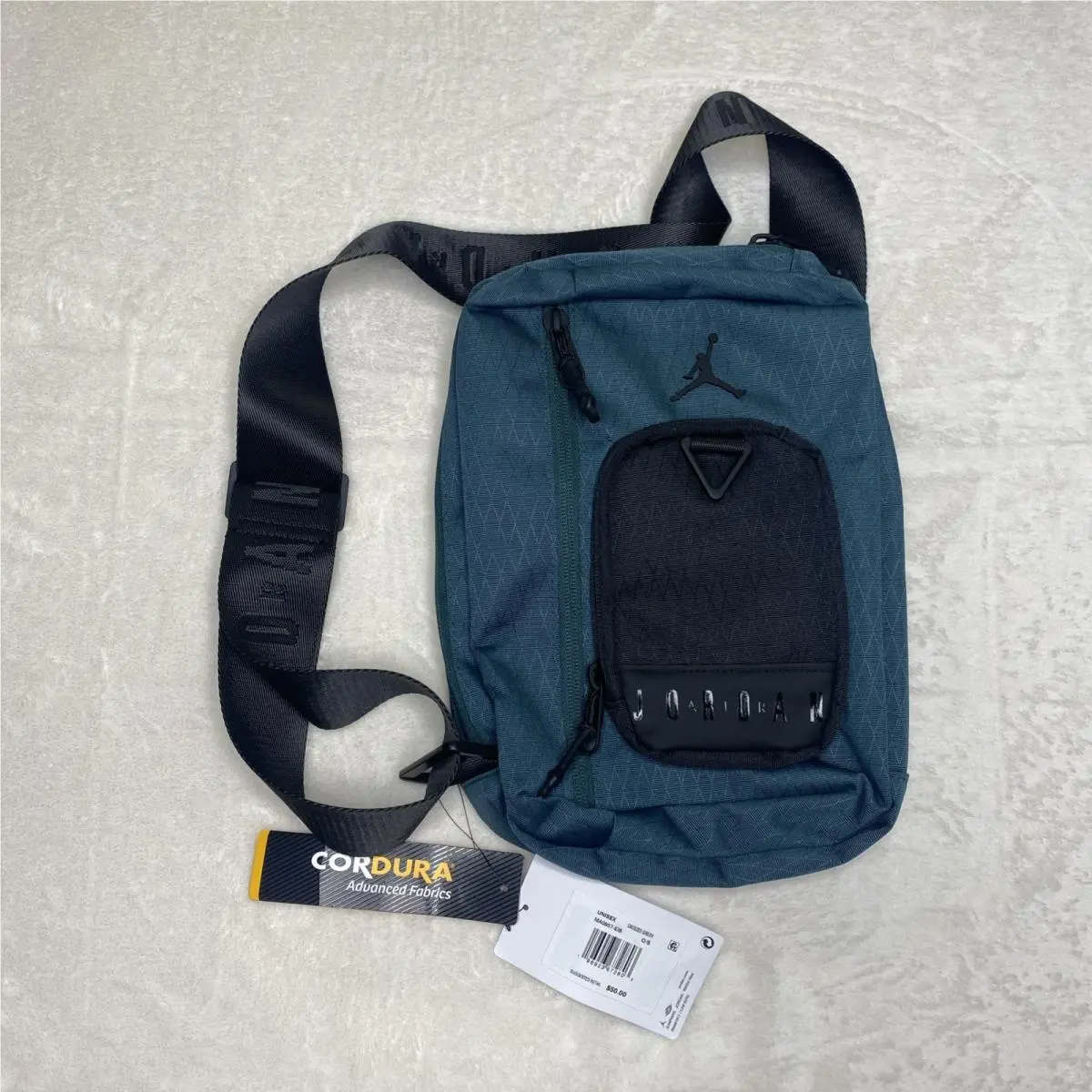 Air Jordan Crossbody Bag Oxidized Green Cordura MA0957-EI8 by Nike