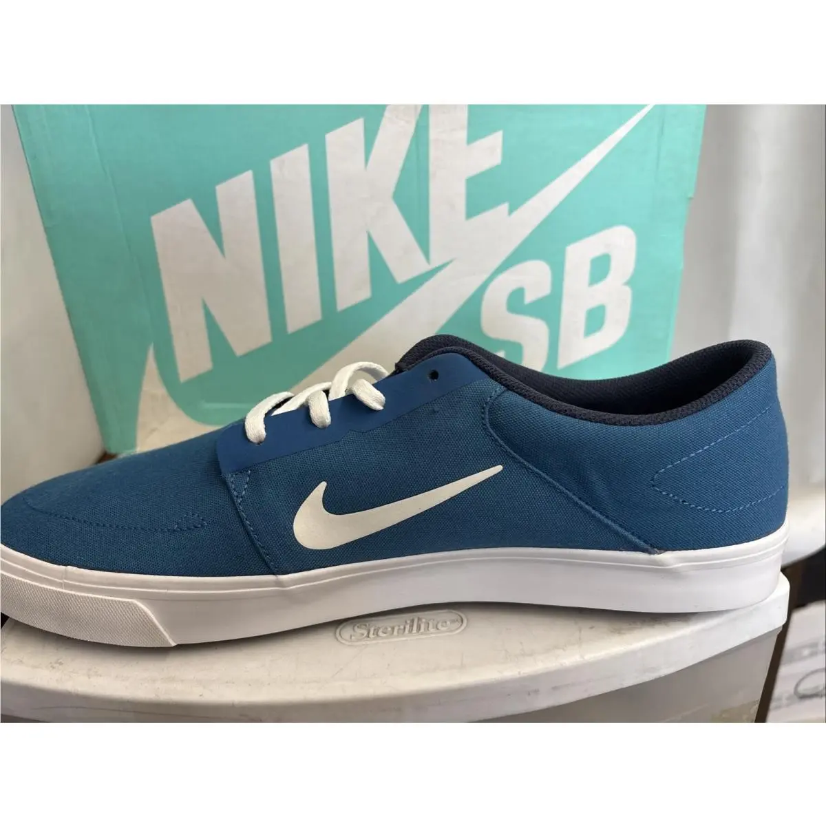 Nike shoes - Nike SB Portmore - Portmore - 723874 414 - BRIGADE BLUE (UPC: 888409956216) 8