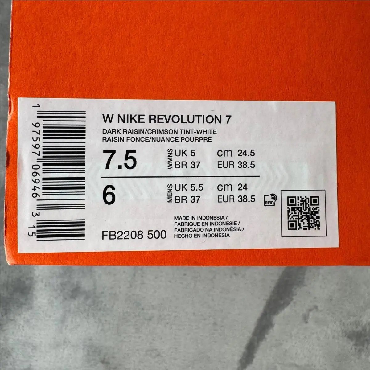 Nike shoes - Nike Revolution 7 - Revolution - Purple 0