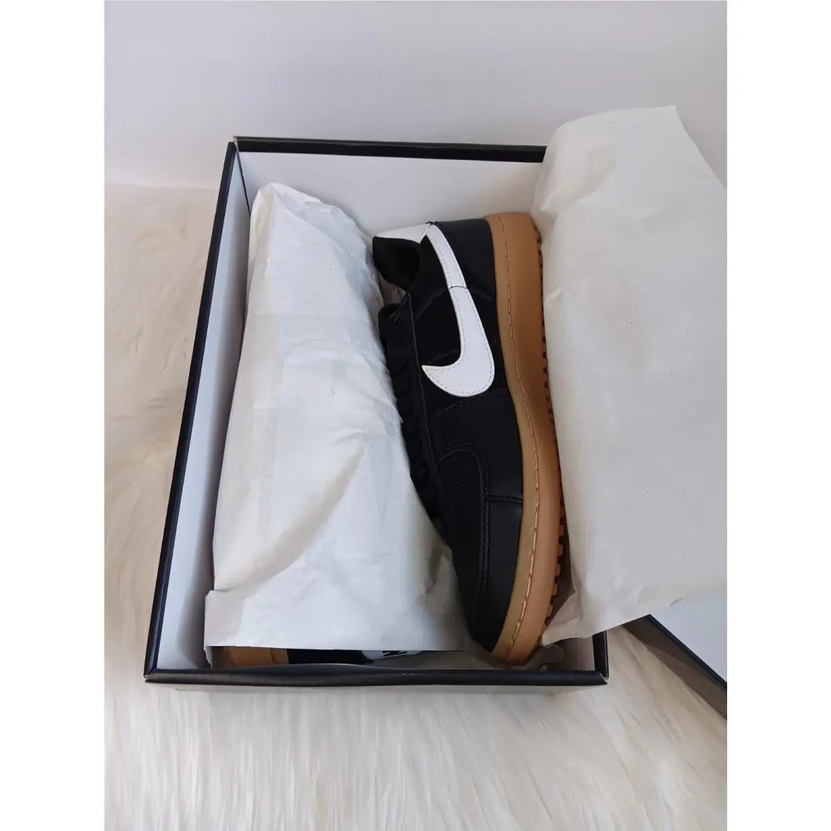 Nike shoes - FZ5593 - FZ5593 - Black/Gum Light Brown/White (UPC: 4161296733082) 6