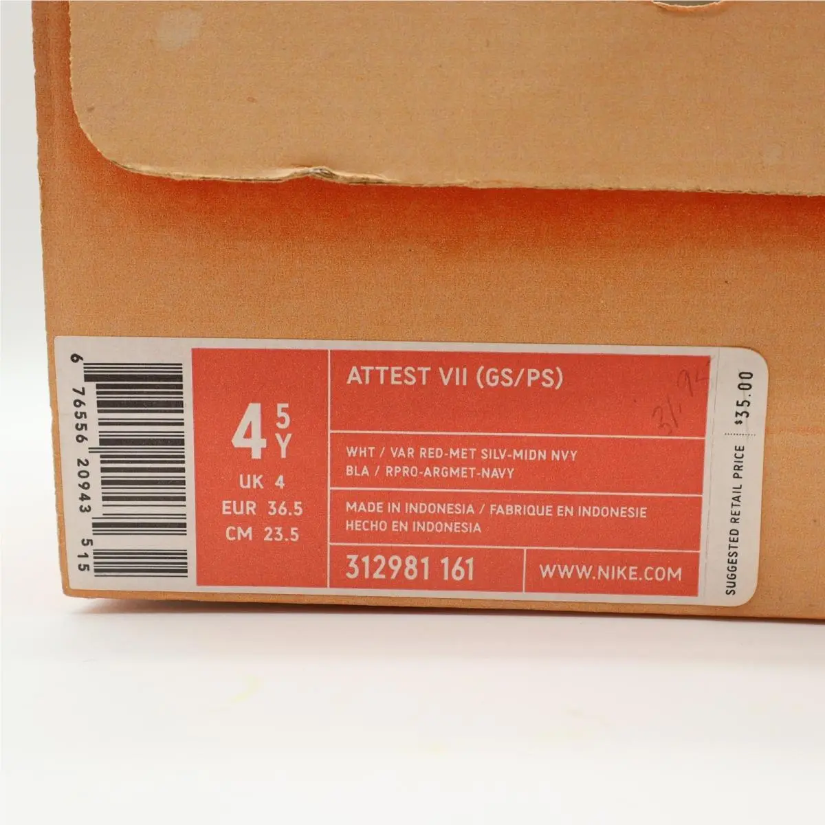 Nike shoes - Attest VII - Attest VII - White 6