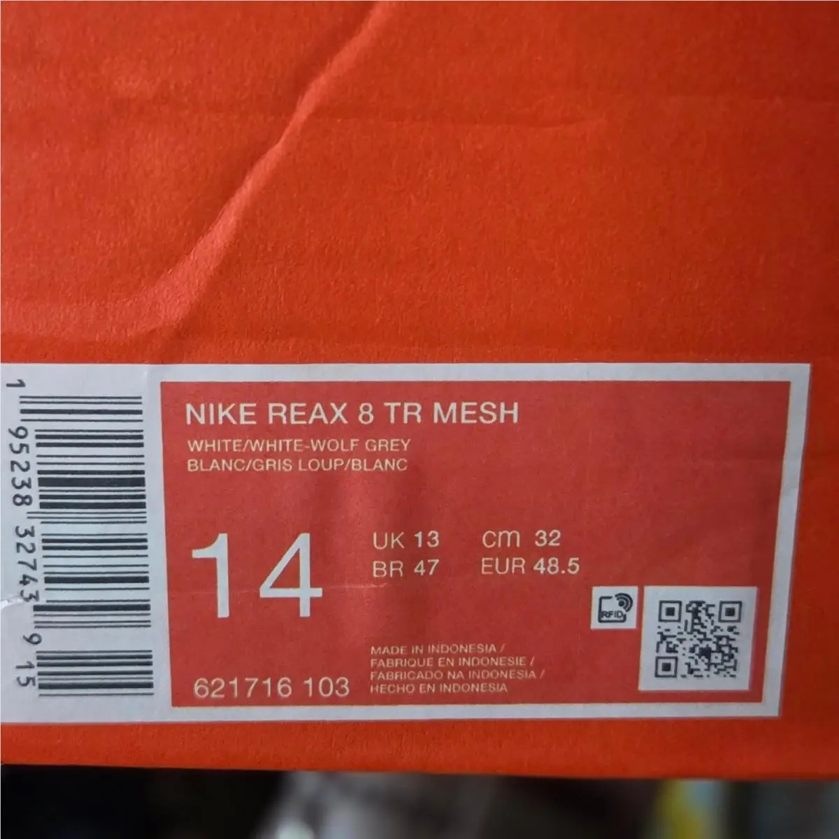 Nike shoes - Nike Reax 8 - Reax - White 4
