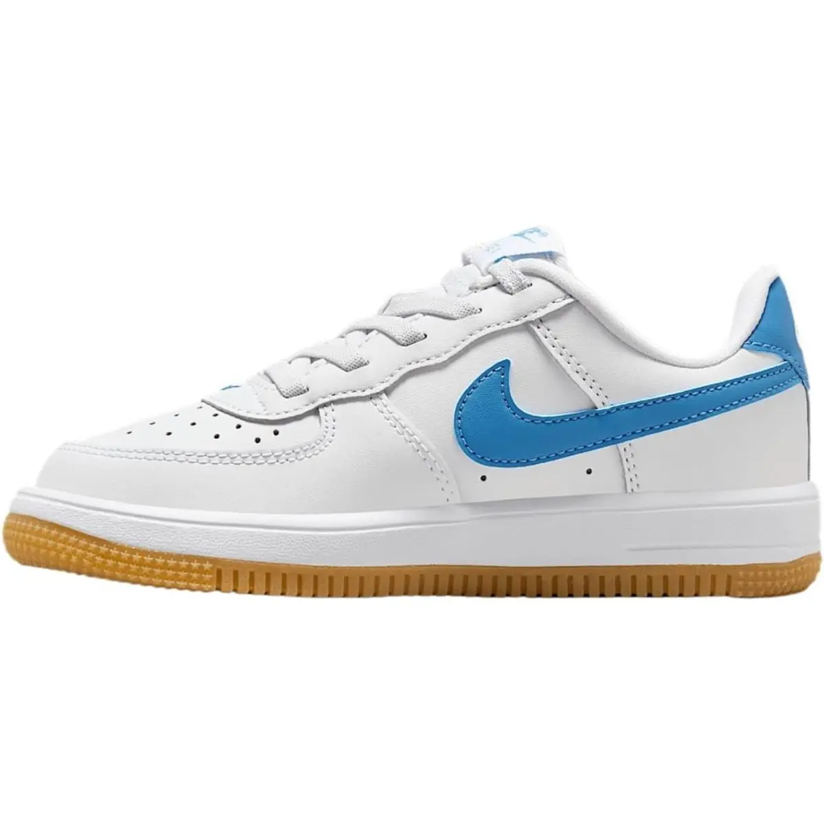 Little Kid`s Nike Air Force 1 Low Easyon White/blue Beyond FN0237 115 - 10