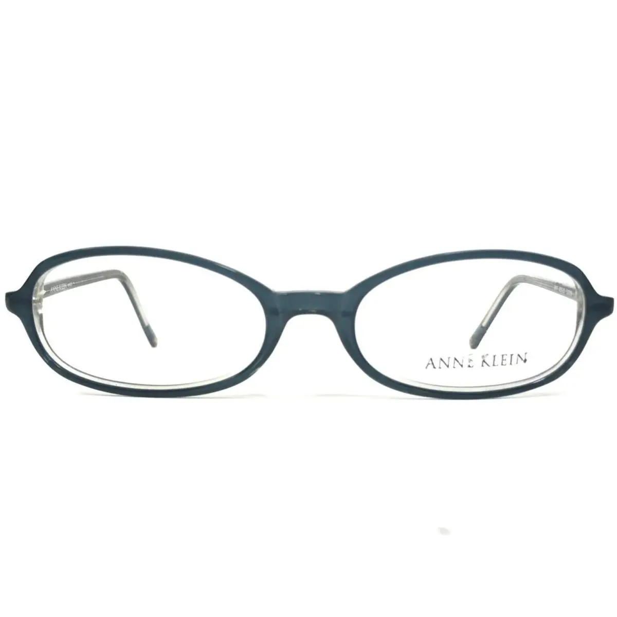Eyeglasses Frames 8017 K5132 Blue Clear Oval Cat Eye 52-18-135 by Anne Klein