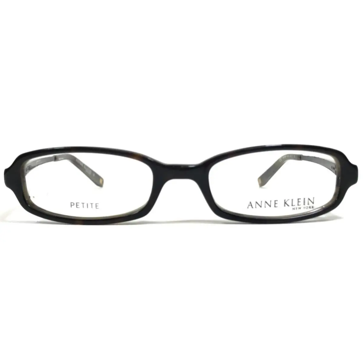 Anne Klein Petite Eyeglasses Frames AK 8063 166 Dark Brown Green 46-17-135