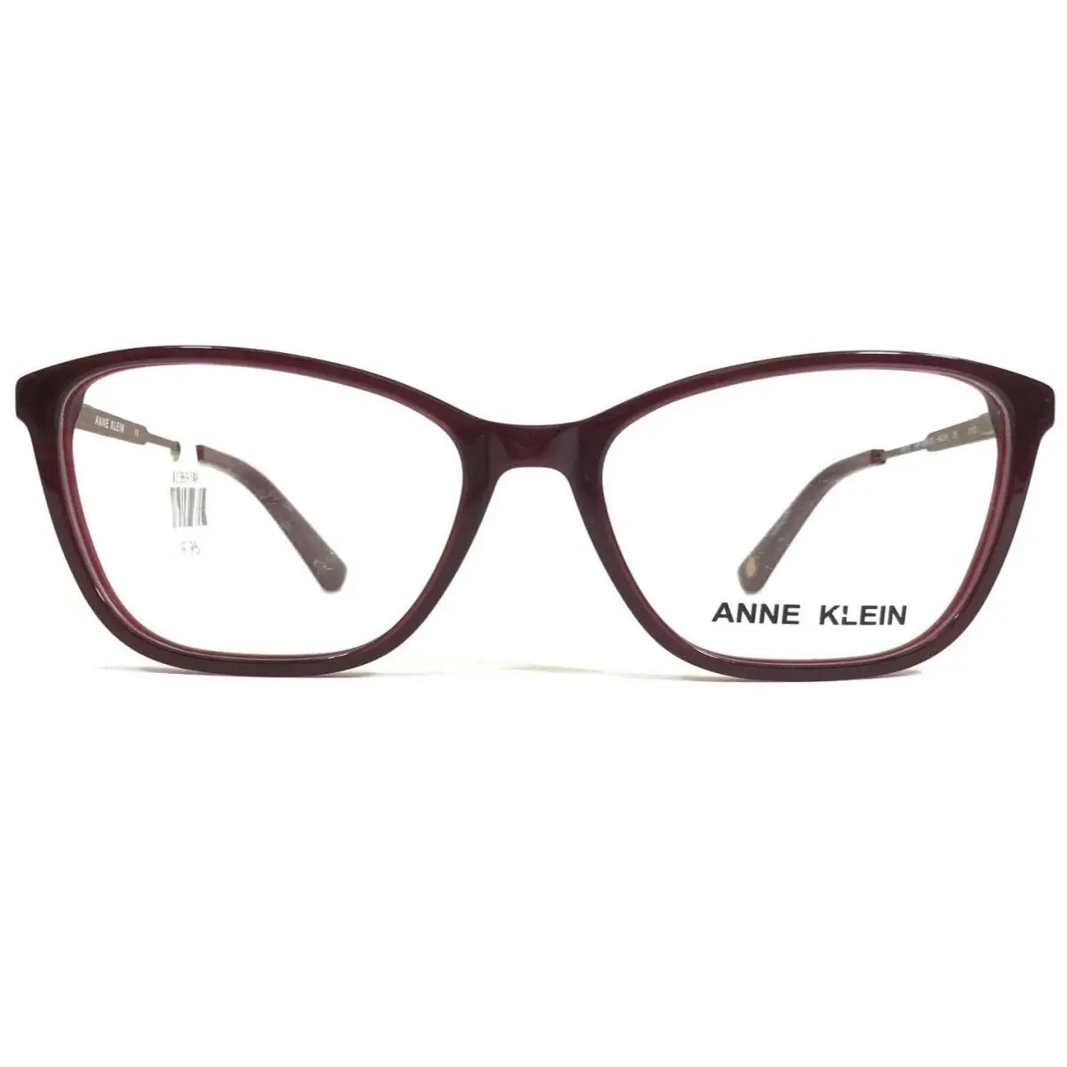 Anne Klein Eyeglasses Frames AK5080 604 Merlot Red Cat Eye Full Rim 54-16-135