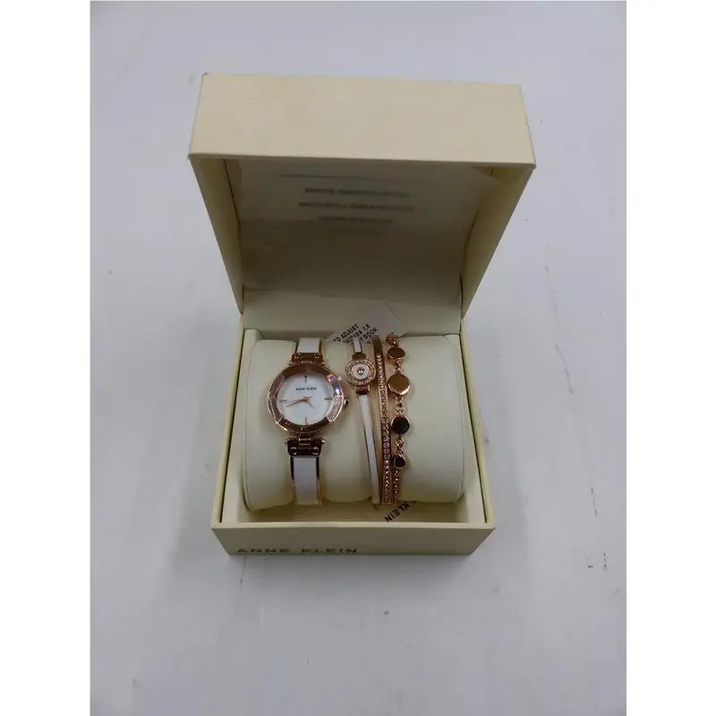 Watch and Bracelets Four Peice Set Rose Gold 980273534 by Anne Klein