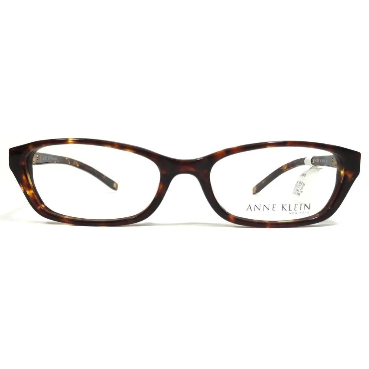 Anne Klein Eyeglasses Frames AK8076 188 Brown Tortoise Gold Full Rim 50-16-140