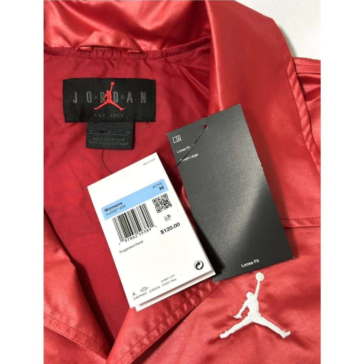 Nike clothing - Jordan - HJ0088636 - Red 8