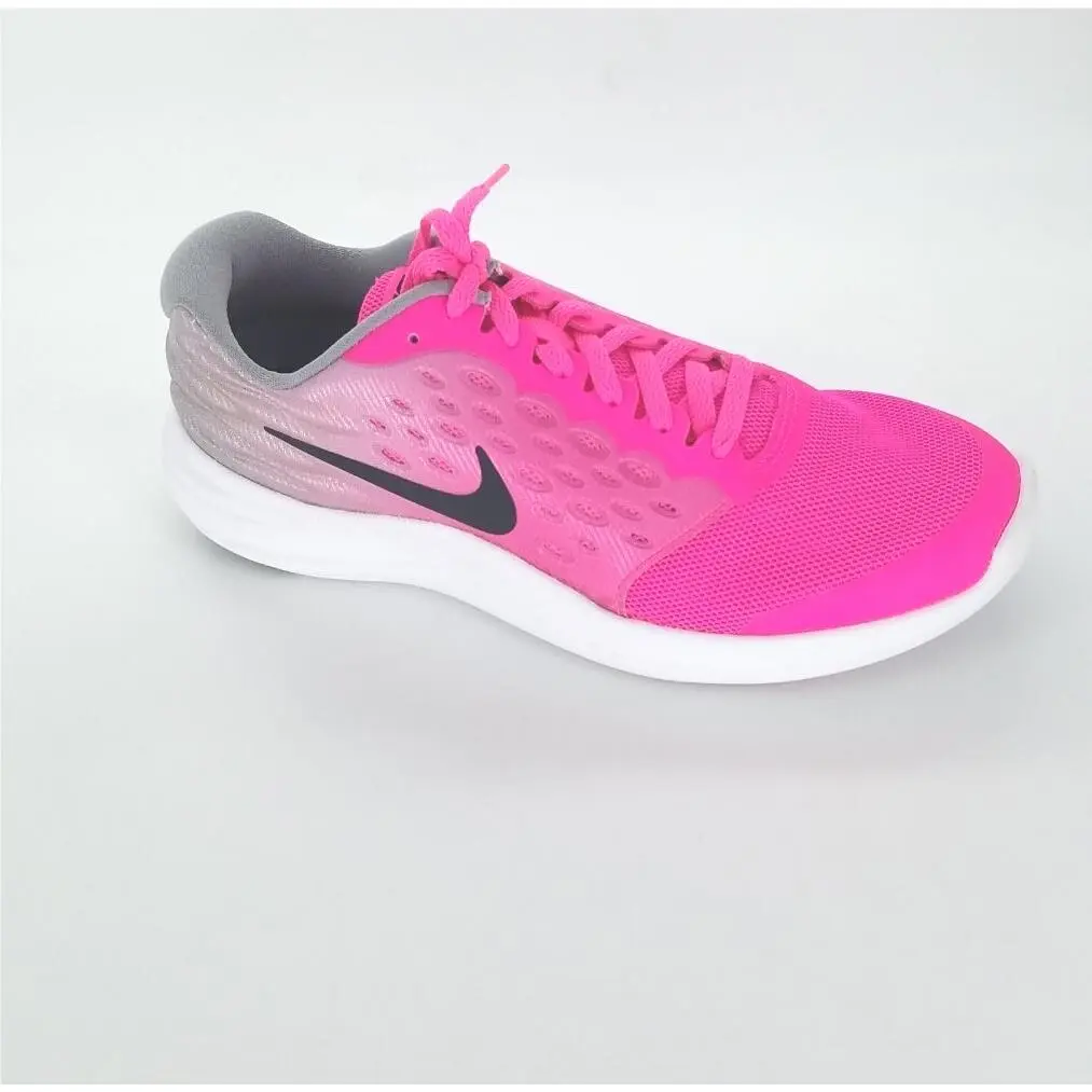 4005  Girls Lunastelos Big Kid Pink Blast/stealth/white/black 5.5Y US by Nike