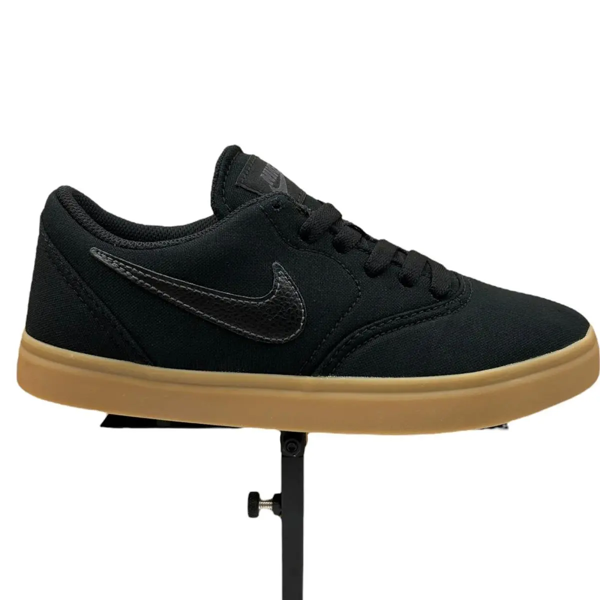 Nike SB Check Youth Boys Skate Canvas Sneakers Size 5Y Black-tan Lace up Low Top