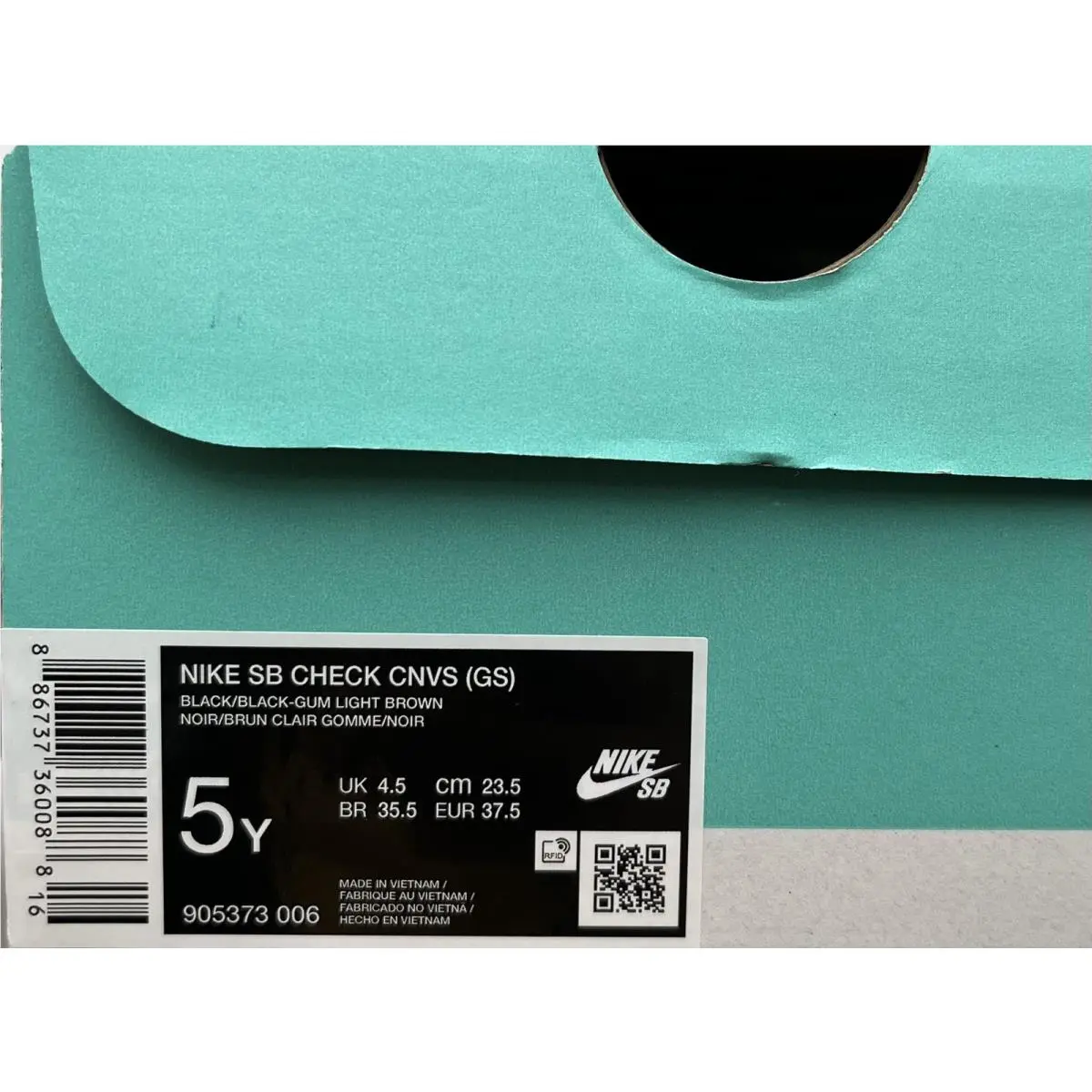 Nike shoes - Nike Check SB - Check - Black (UPC: 886737360088) 9