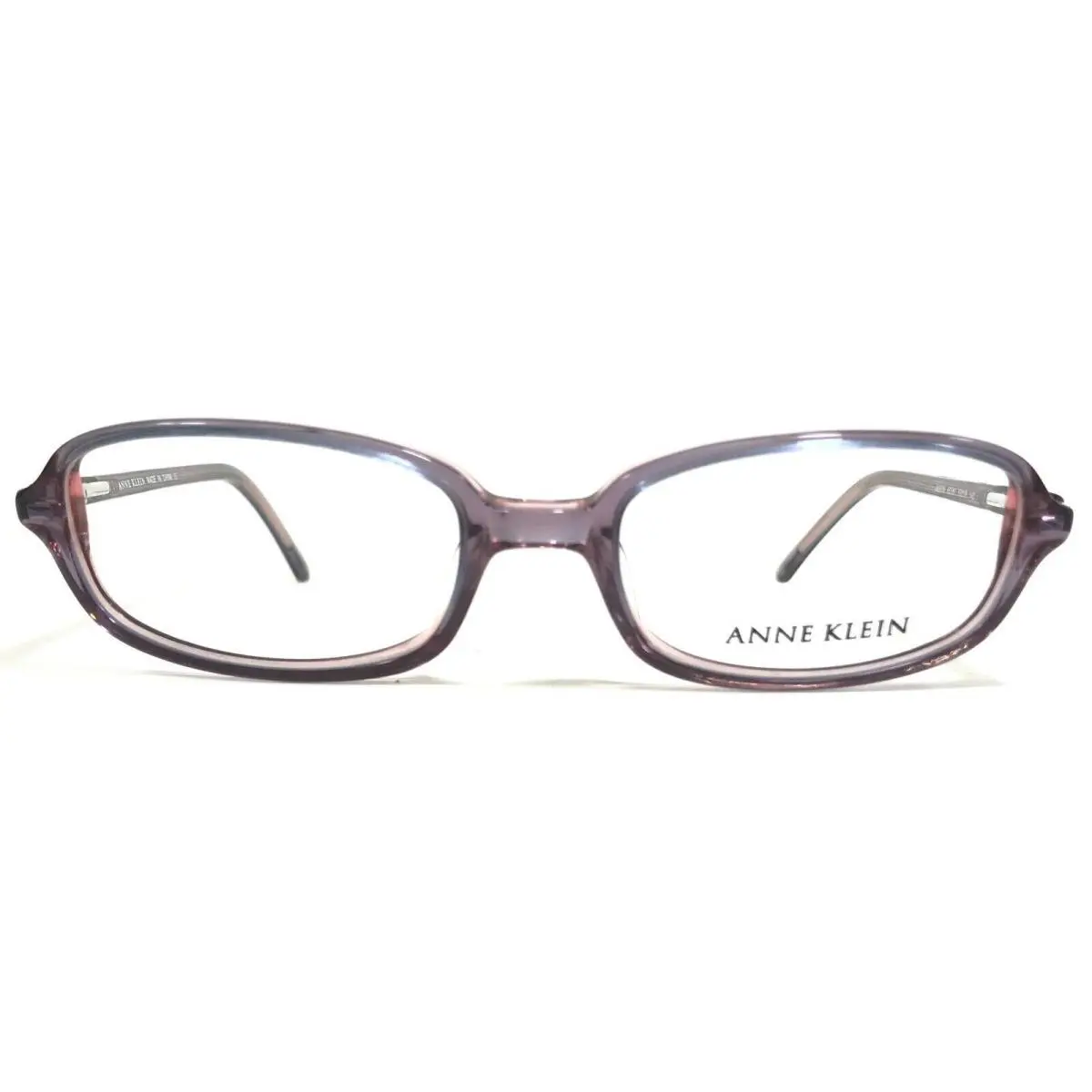 Anne Klein Eyeglasses Frames AK8018 K5161 Clear Blue Pink Oval 50-18-140