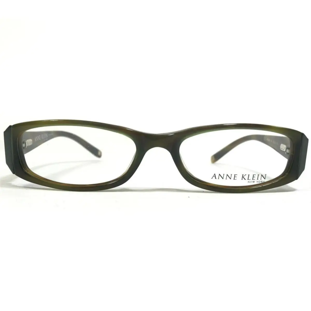 Anne Klein Eyeglasses Frames AK 8060 164 Brown Tortoise Green 50-16-130