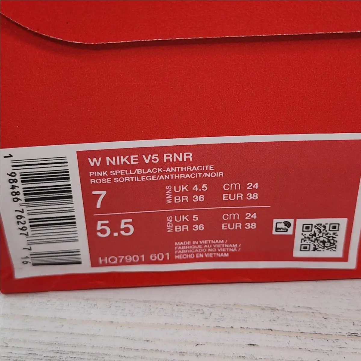 Nike shoes - Nike V5 RNR - RNR - Pink 6