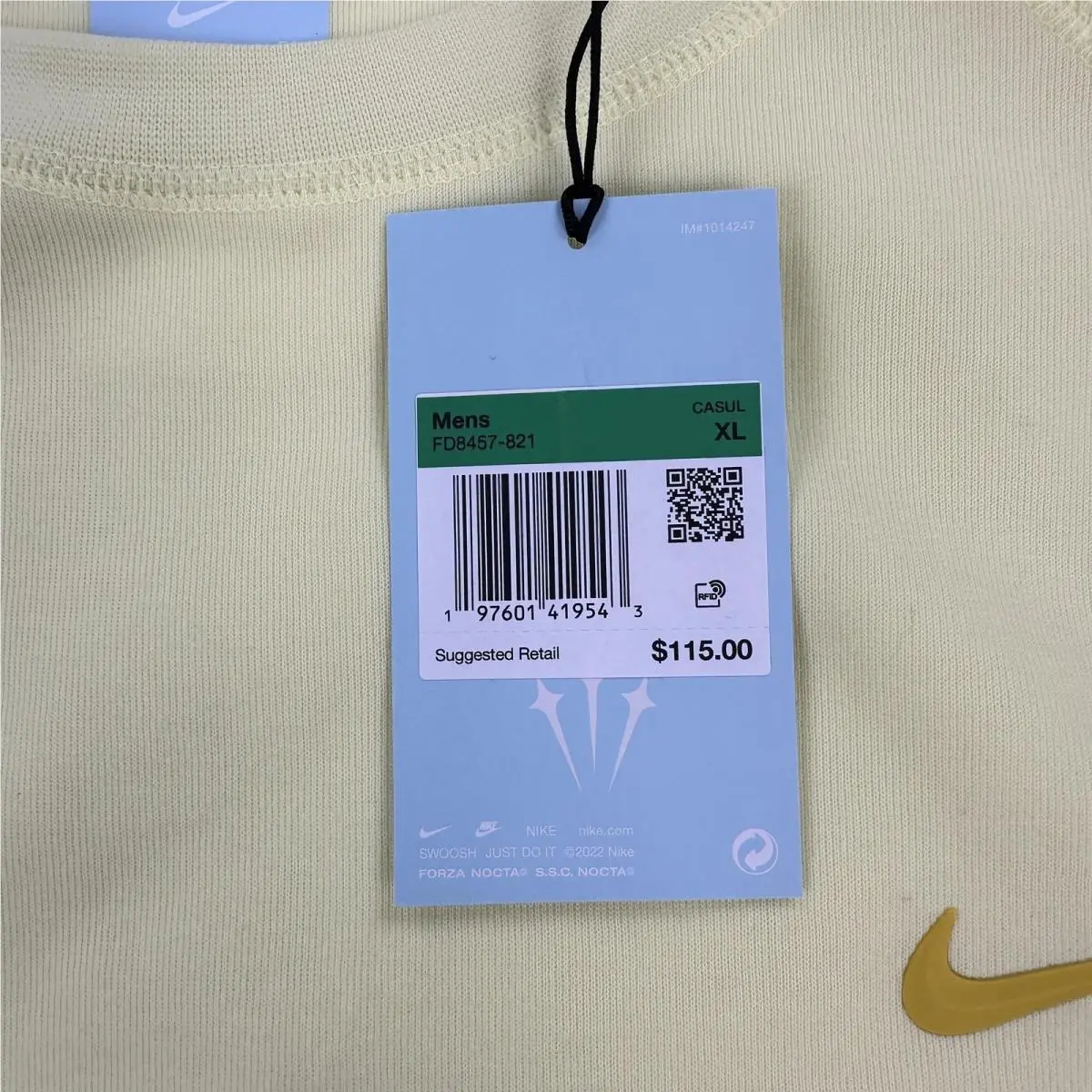 Nike clothing - Yellow 9
