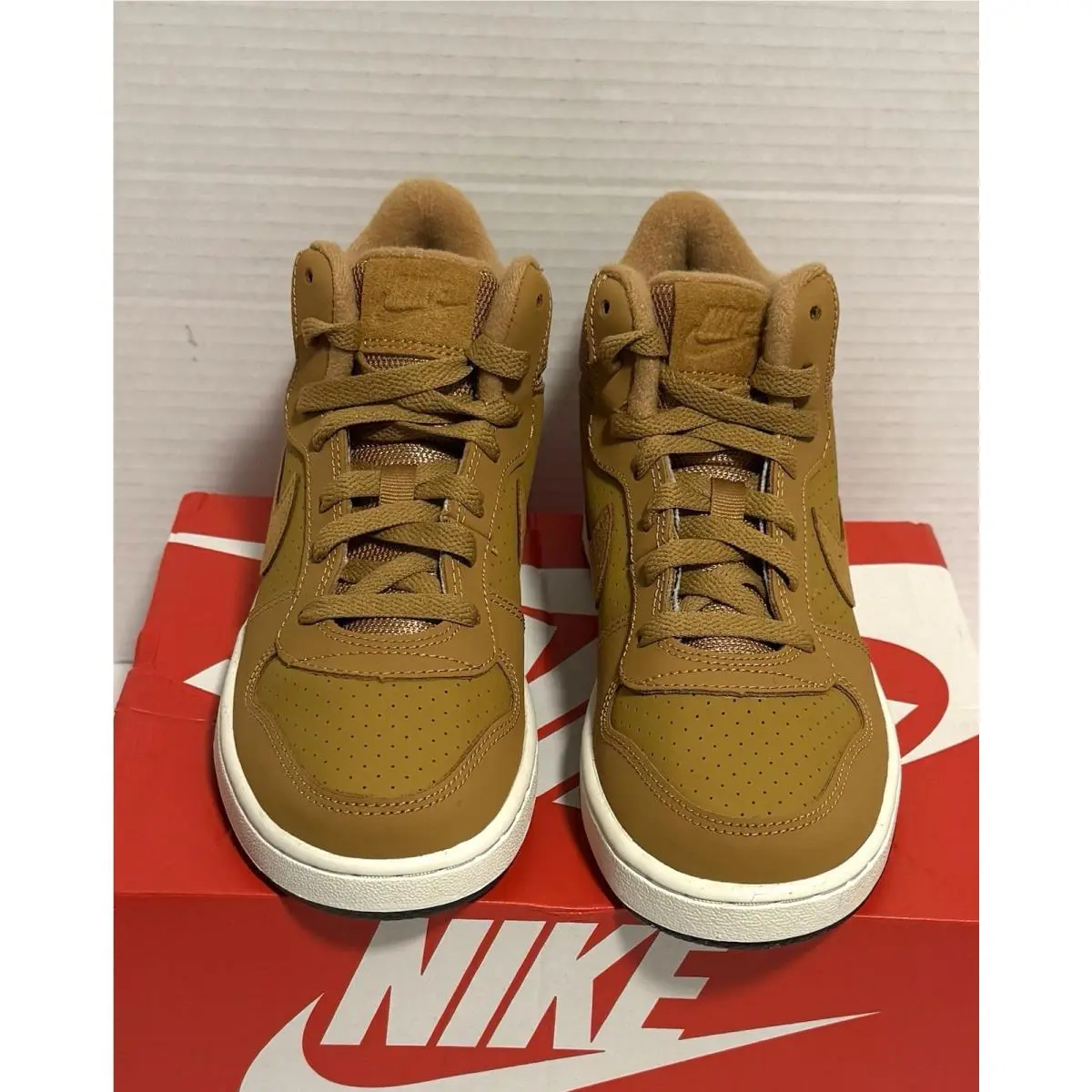 Nike shoes - Nike Court Borough - Court Borough - 839977-701 - Wheat / Summit White / Black 2