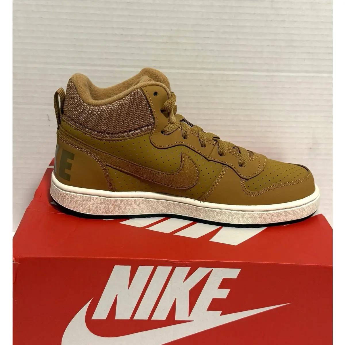 Nike shoes - Nike Court Borough - Court Borough - 839977-701 - Wheat / Summit White / Black 4