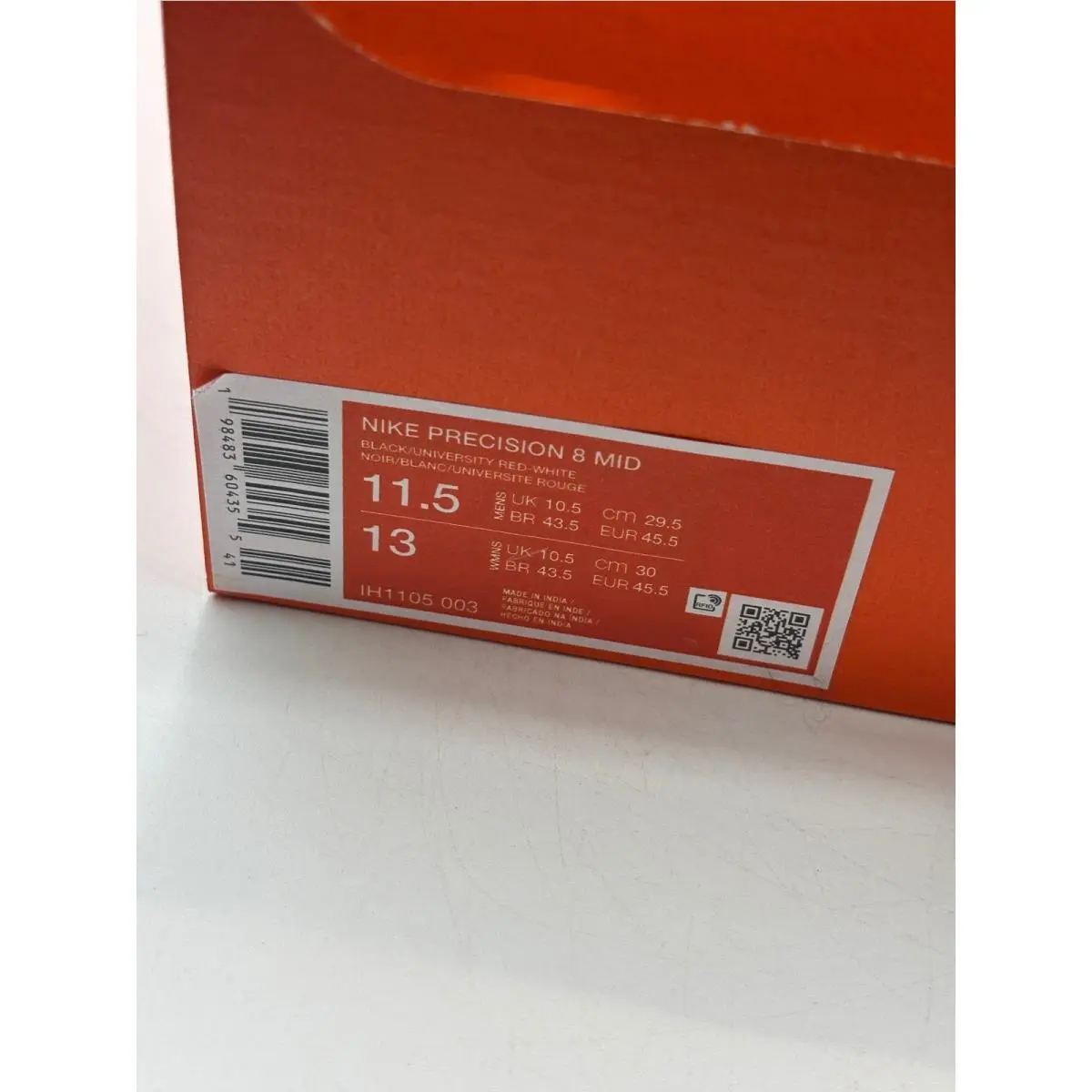 Nike shoes - Nike Precision 8 Mid - Precision Mid - Black 0