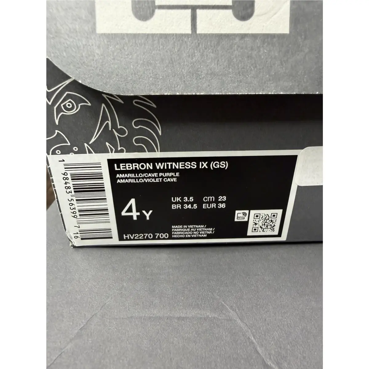 Nike shoes - Nike LeBron Witness - LeBron Witness - Yellow 4