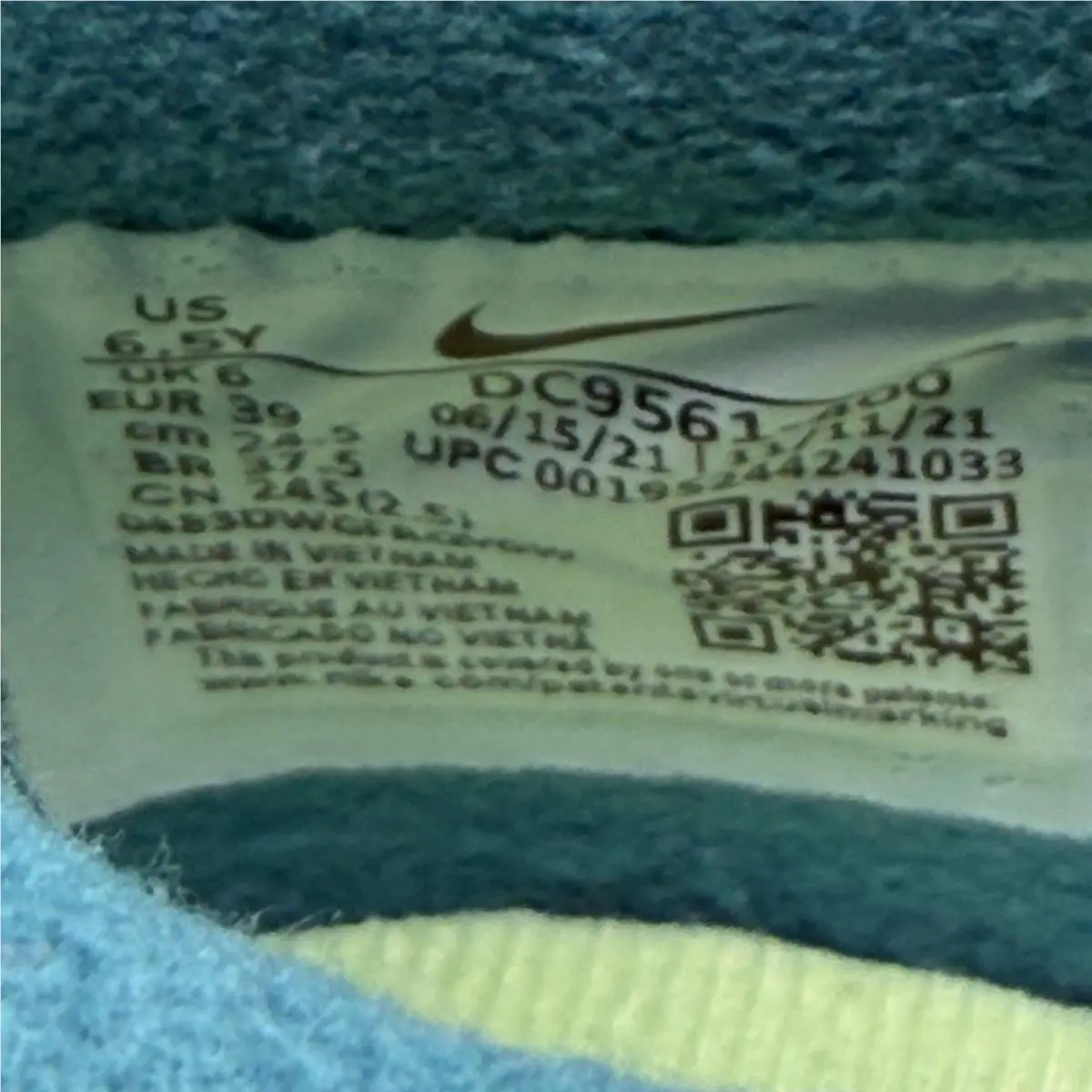 Nike shoes - Nike Dunk Low SE Toasty Rift Blue GS - Blue 3