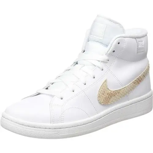 Nike Womens Court Royale 2 Mid Sneaker Shoes US 9M 40.5 White Particle Beige - White