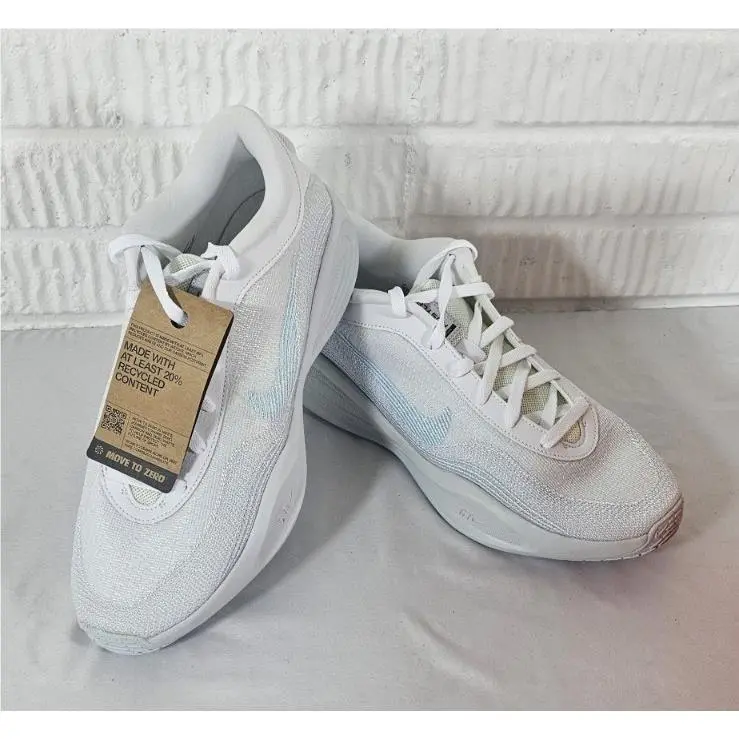 G.t. Hustle Academy Men`s White/glacier Blue FJ7791-101 Size 11.5 by Nike