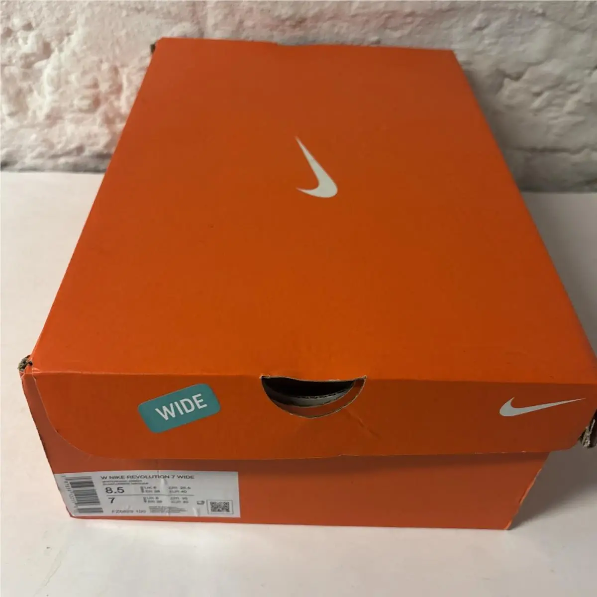 Nike shoes - Nike Revolution 7 - Revolution - FZ6829-100 - White/Magic Ember, Manufacturer: White/University Gold/Magic Ember 12