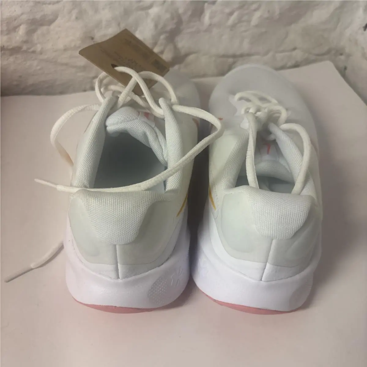 Nike shoes - Nike Revolution 7 - Revolution - FZ6829-100 - White/Magic Ember, Manufacturer: White/University Gold/Magic Ember 3