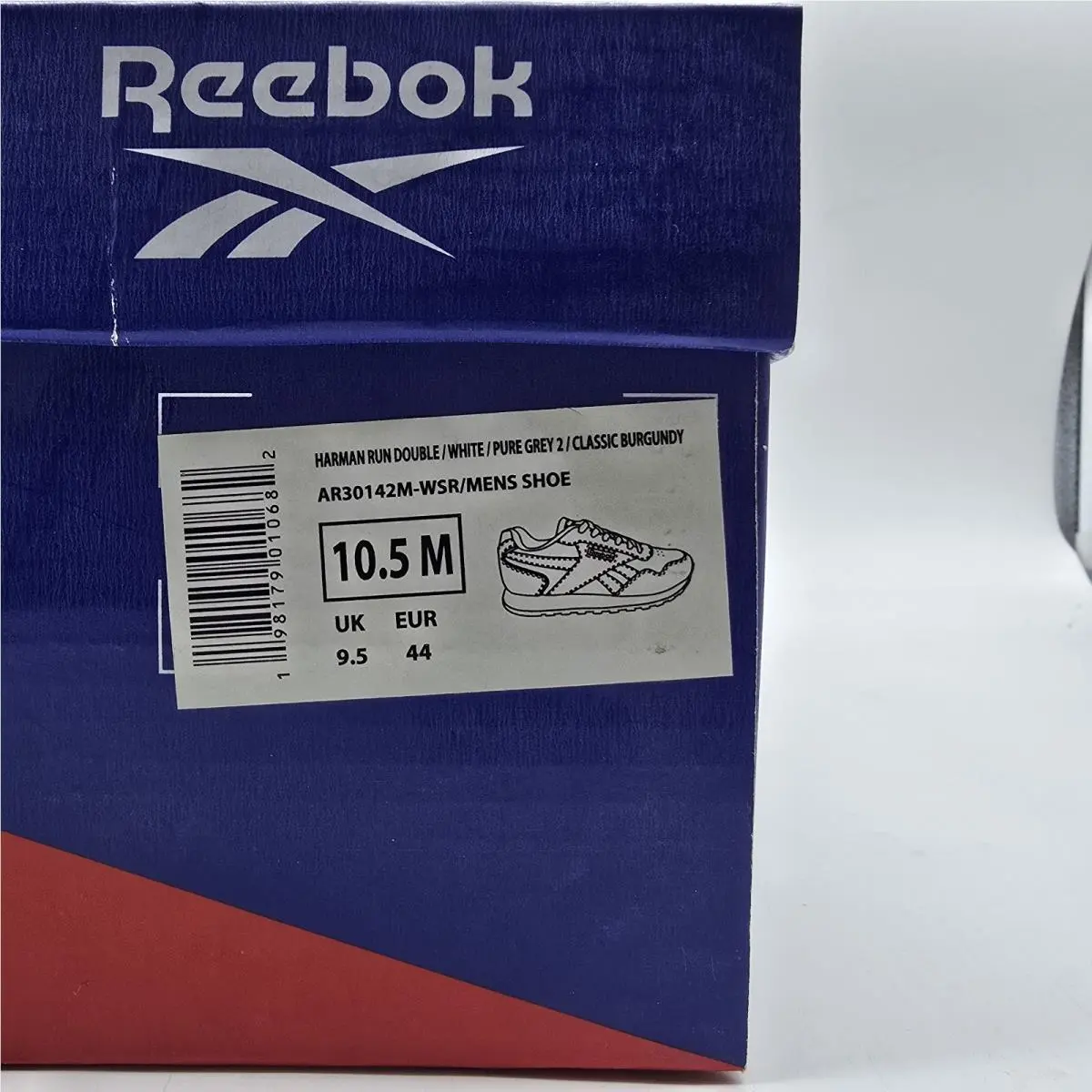 Reebok shoes - Harman Double - Harman Double - White / Pure Grey 2 / Classic Burgundy 3