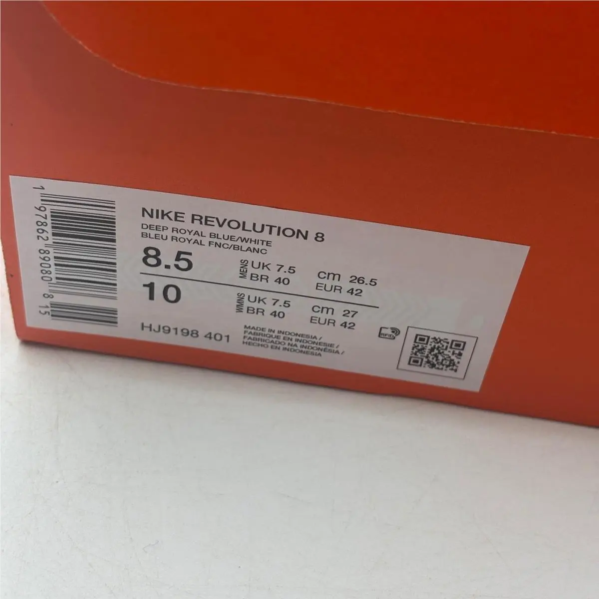 Nike shoes - Nike Revolution 8 - Revolution - Blue 5